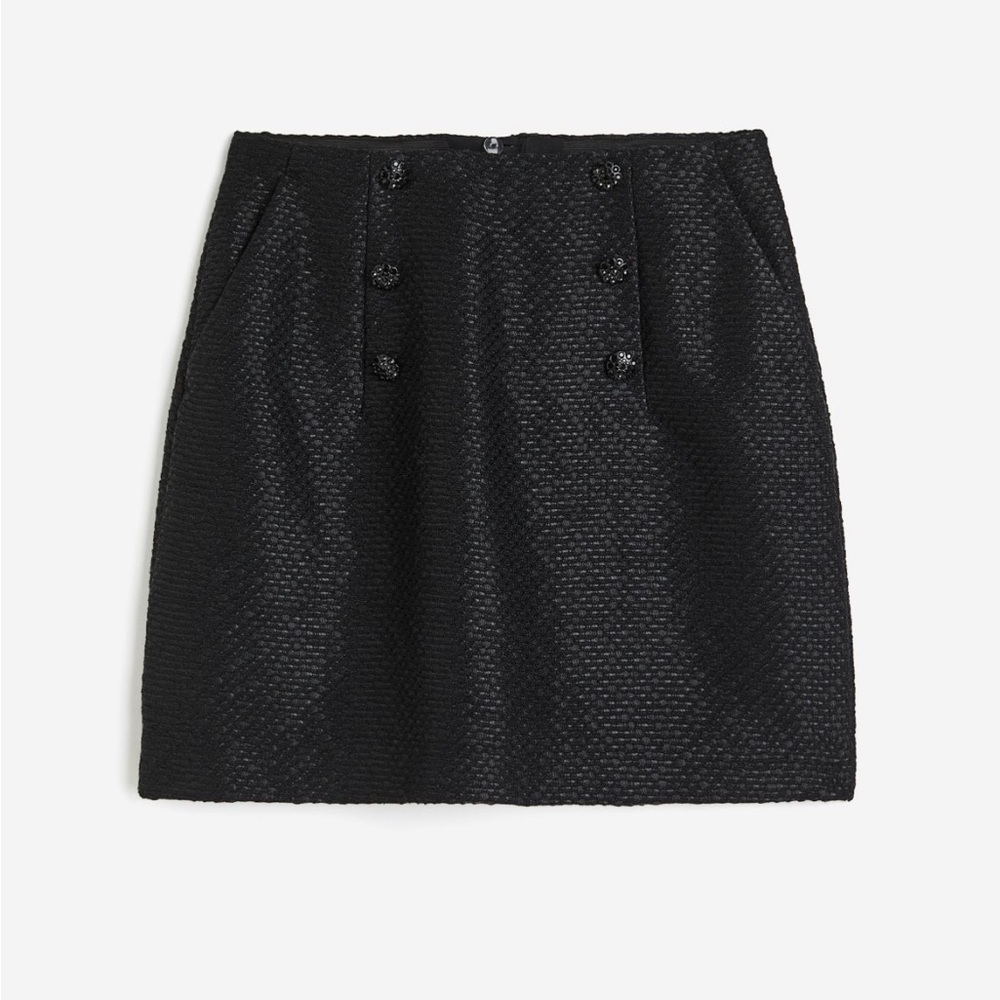 🆕H&M textured mini skirt